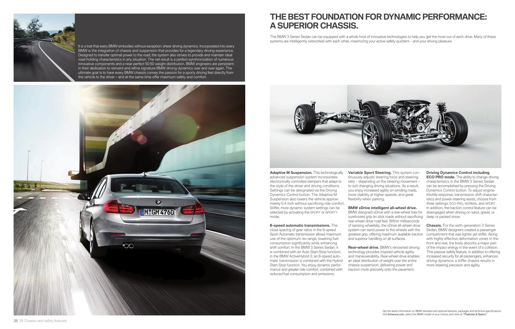 2013 BMW 3 Series Sedan Brochure Page 14